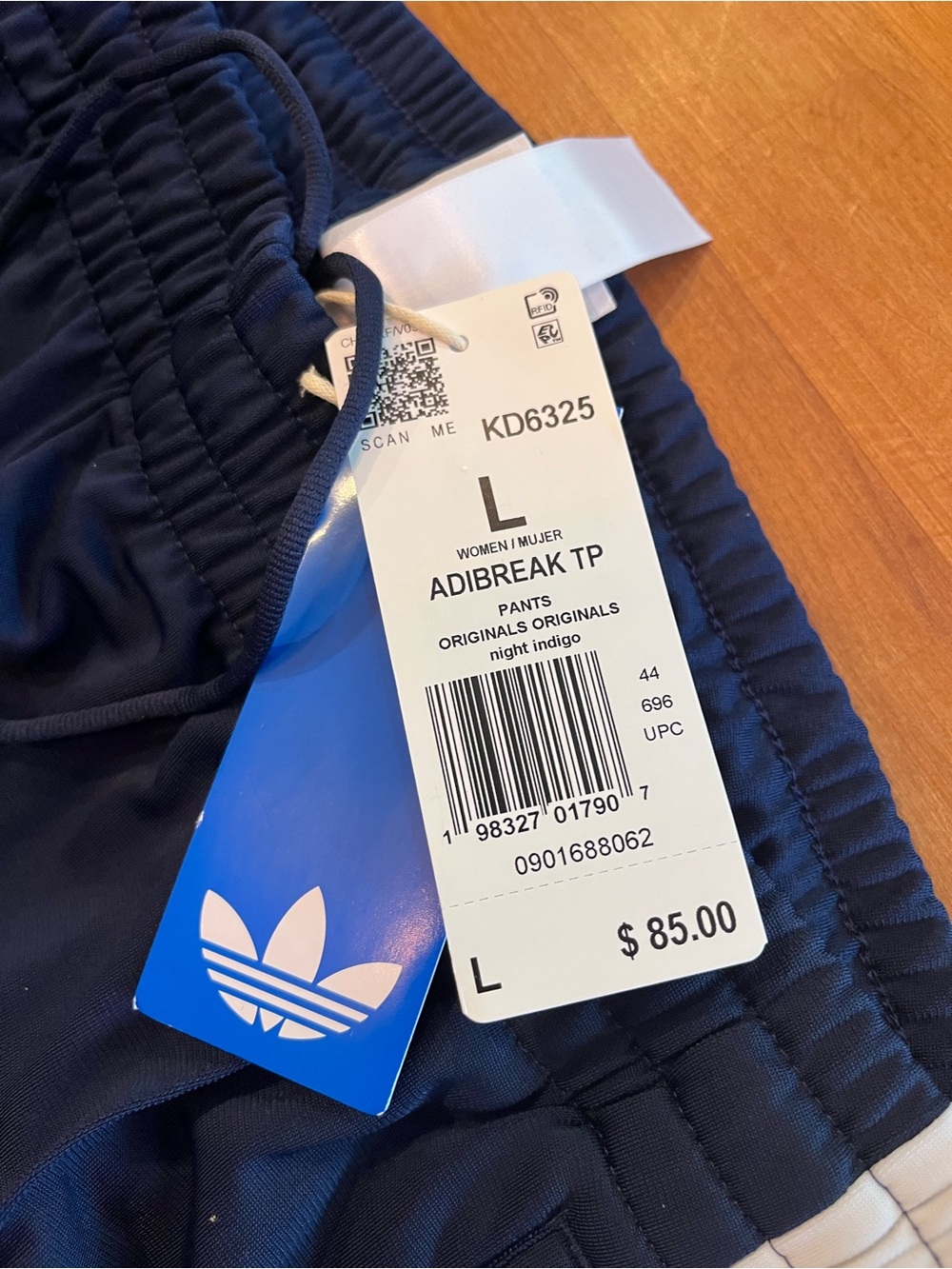 ADIDAS Women's Blue Adibreak Pants - Picture 9 of 9